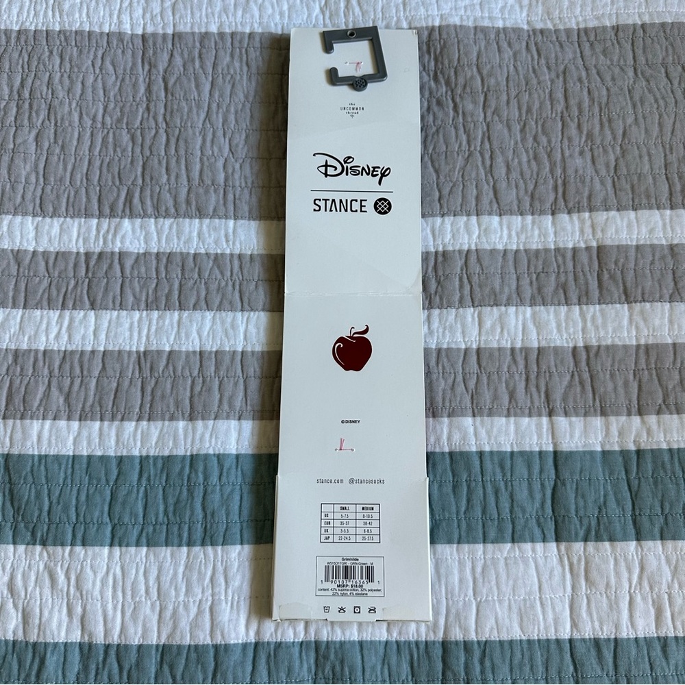 Stance Evil Queen Snow White Grimhilde Socks Snow White Apple M - Picture 5 of 8